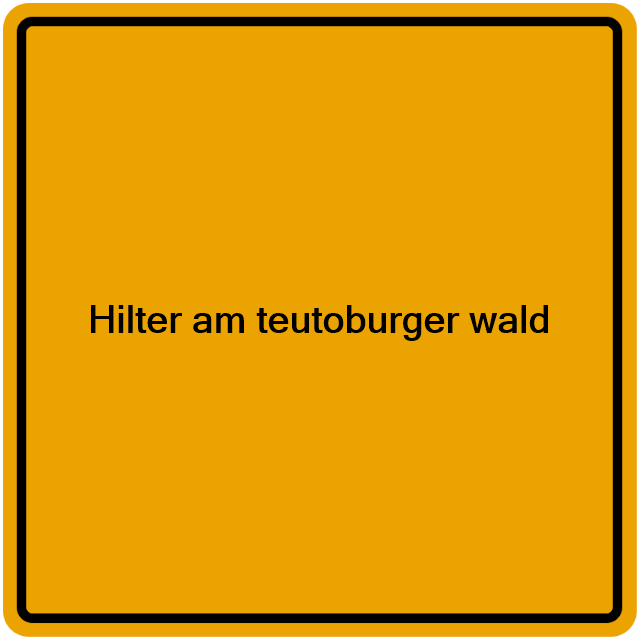 Einwohnermeldeamt24 Hilter am teutoburger wald
